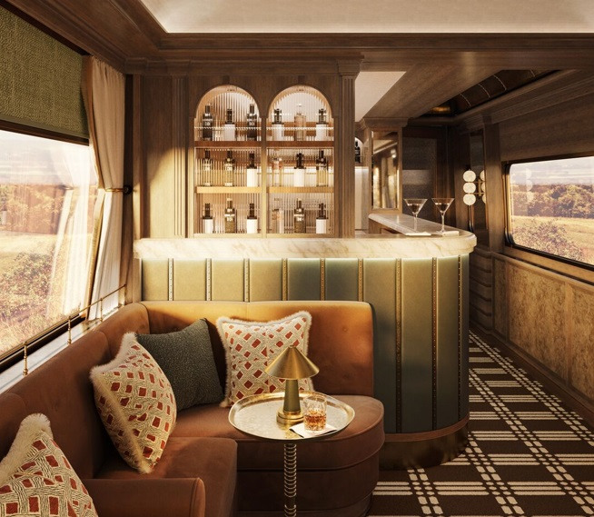 Britannic Explorer Bar Luxury Train Club