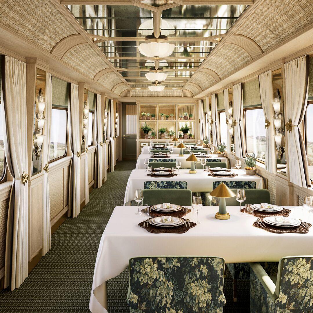 Luxury Train News December 2024 Britannic Explorer Dining Car Luxury Train Club