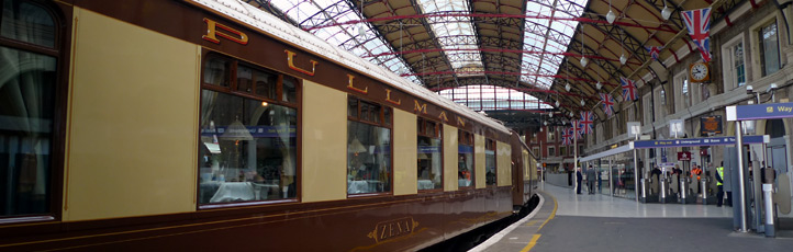 Luxury train UK Day Trips 2023 / 2024
