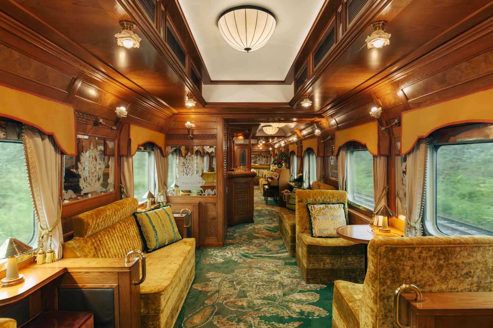 Eastern & Oriental Express Bar Car Luxury Train Club