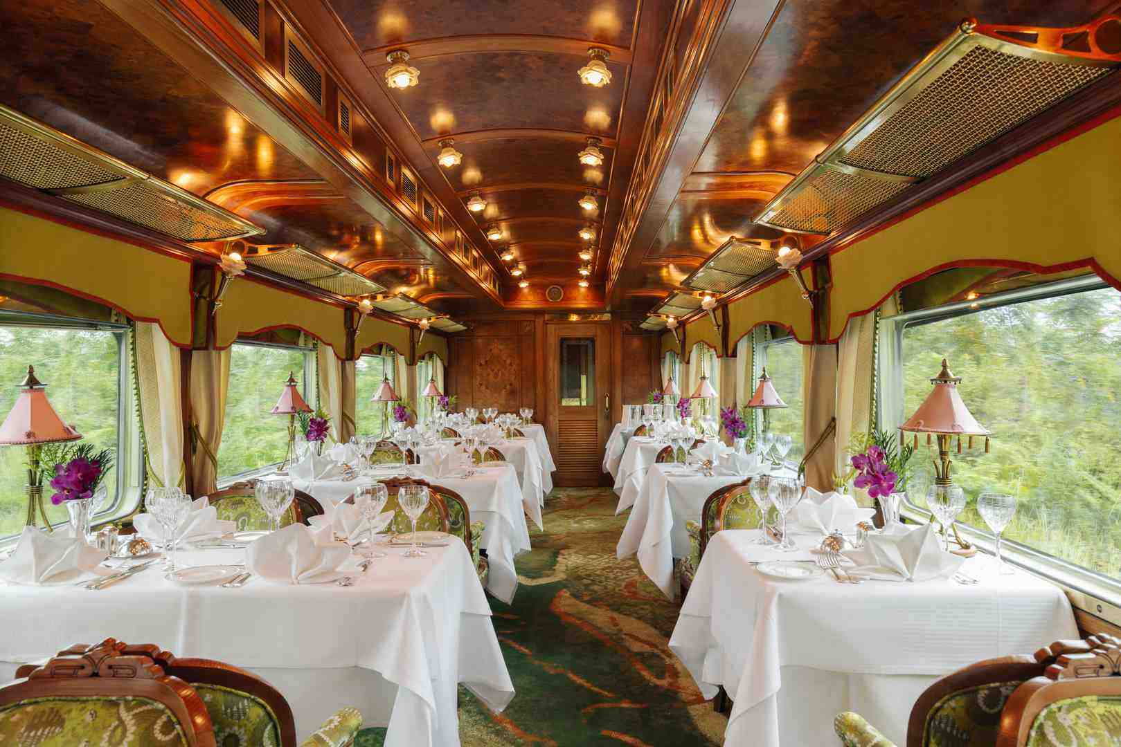 Eastern & Oriental Express Dining Car Luxury Train Club