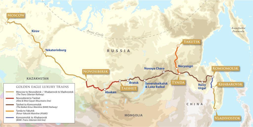 Golden Eagle Trans-Siberian Express - Luxury Train Club