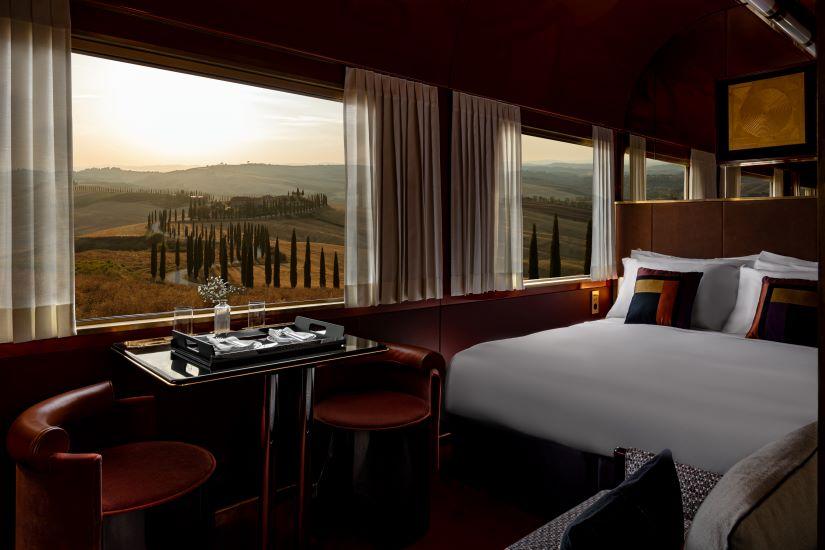 Orient Express La Dolce Vita Suite Luxury Train Club