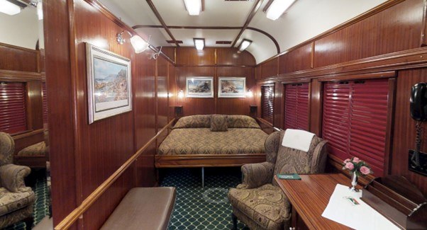 Luxury Train News February 2025, Rovos Rail Pride of Africa, Royal Suite