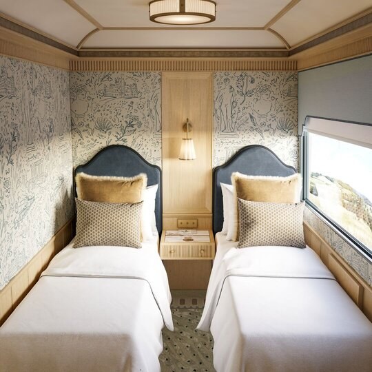 Britannic Explorer Suite Twin Beds Luxury Train Club